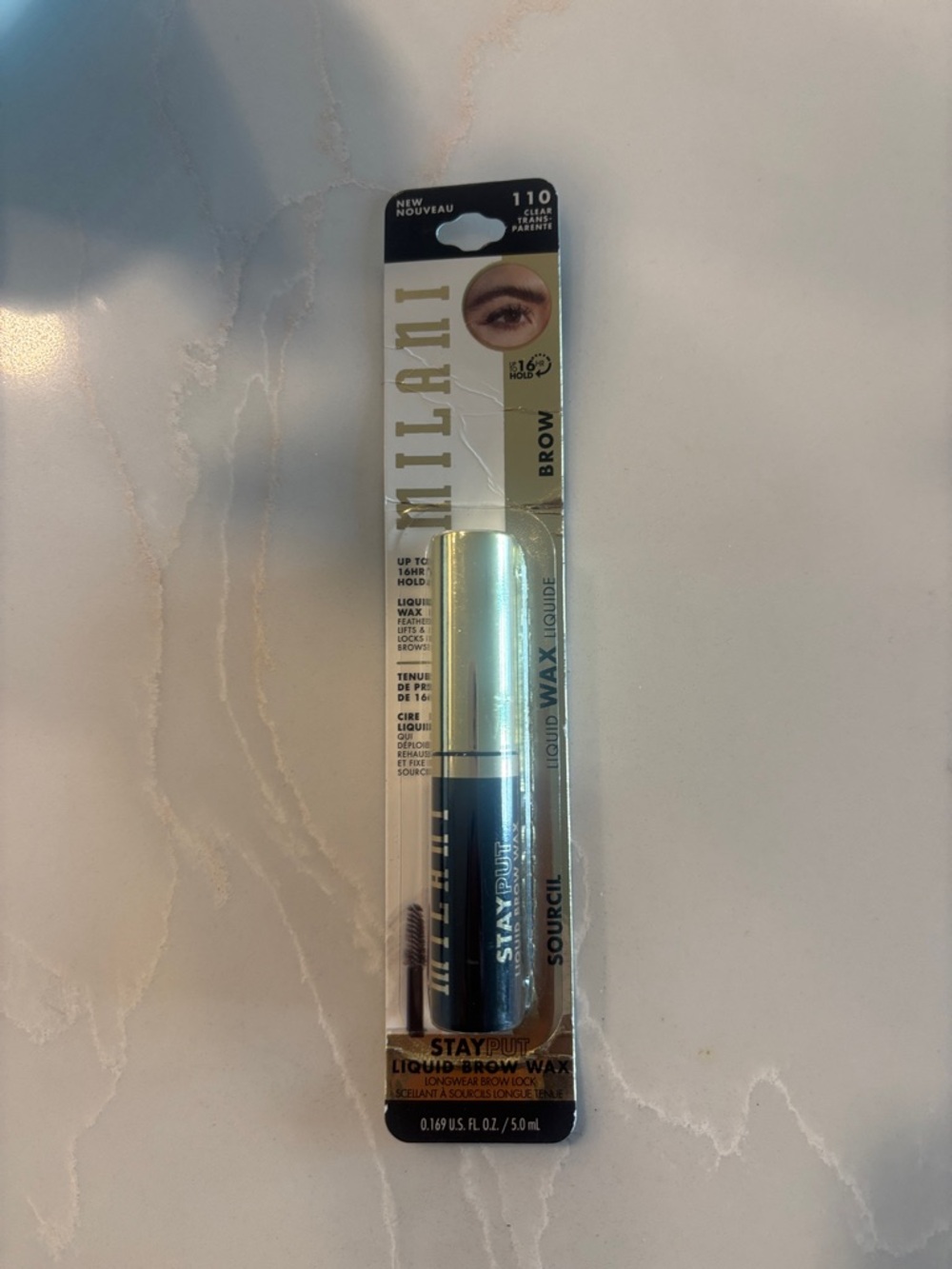 Milani Stay Put Brow Liquid Wax - Clear